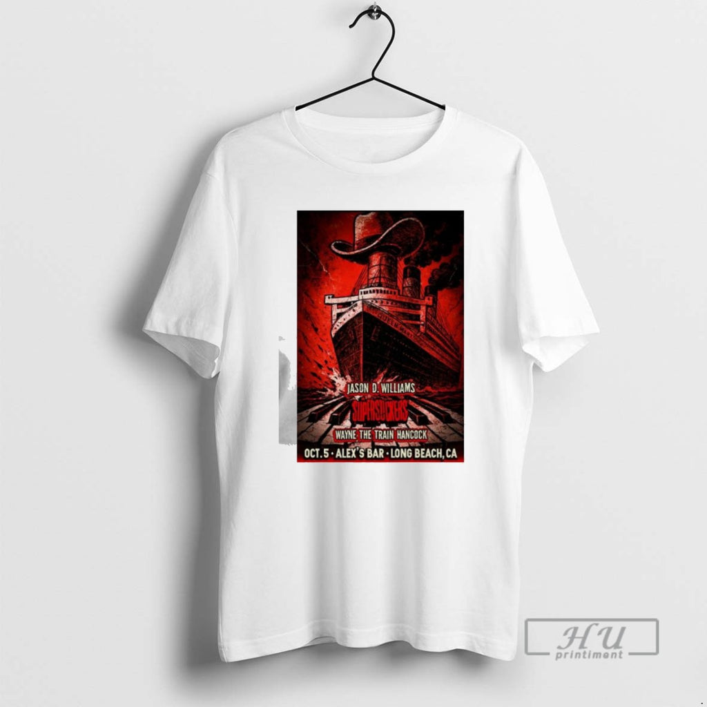 Officials Supersuckers Alexs Bar Long Beach Ca Oct 5 2025 T Shirt
