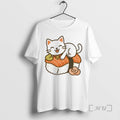 Officials Sushi Cat Kawaii Kitty On Salmon Nigiri