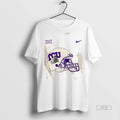 Officials Tcu Horned Frogs Football Helmet 2 Sided T Shirt Sweater Unisex , , , Long Sleeve Tee