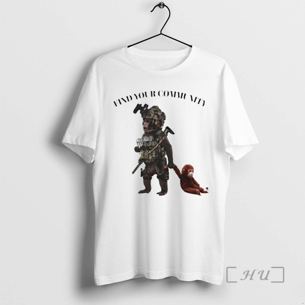 Officials Tactical Punch The Monkey Find Your Community Graphic