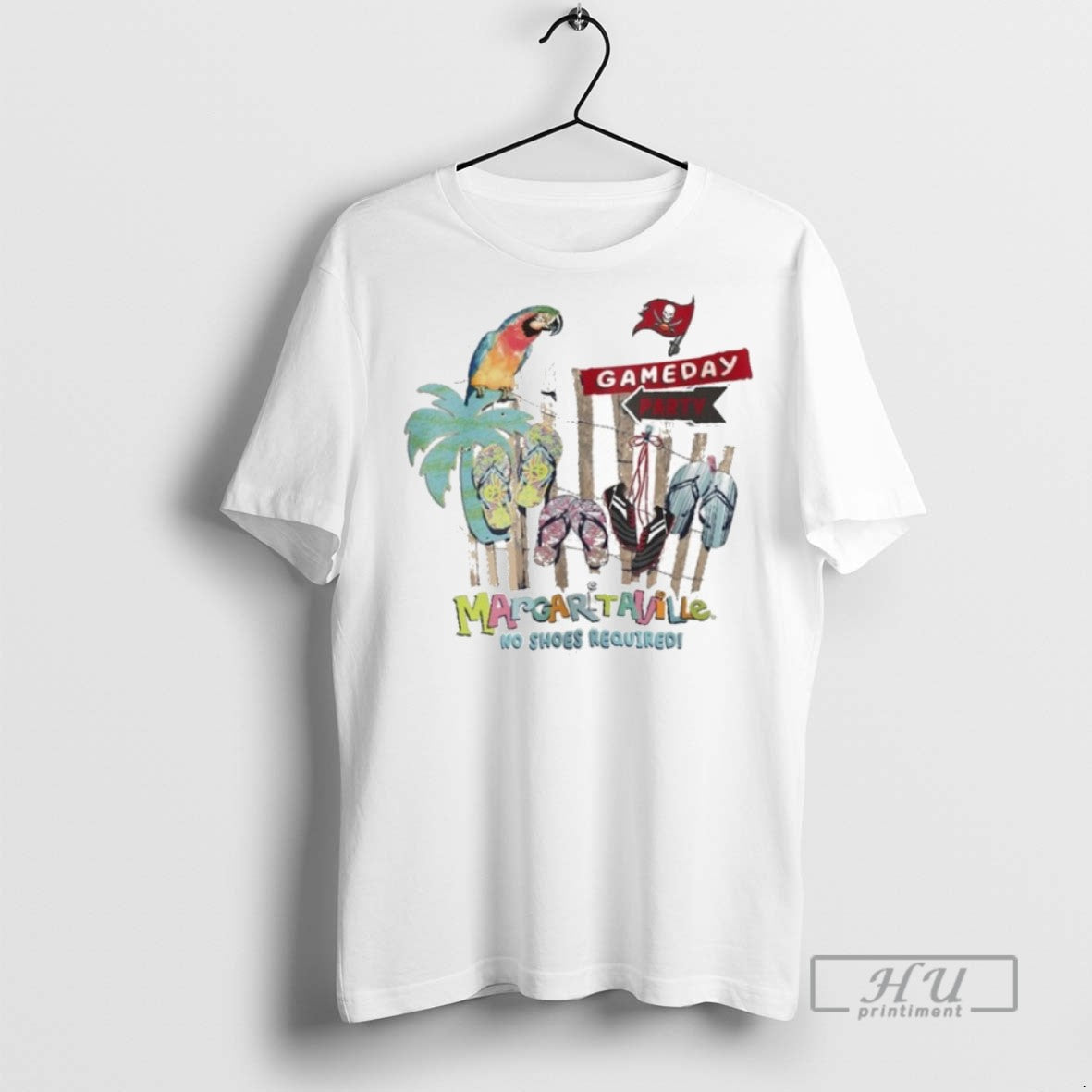 Officials Tampa Bay Buccaneers Gameday Party Margaritaville No Shoes Required T Shirts s