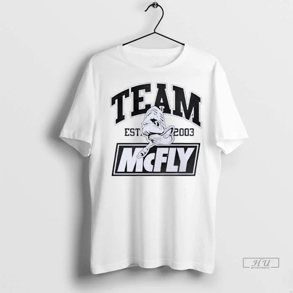 Officials Team Mcfly Ecru Est 2003 T Shirts
