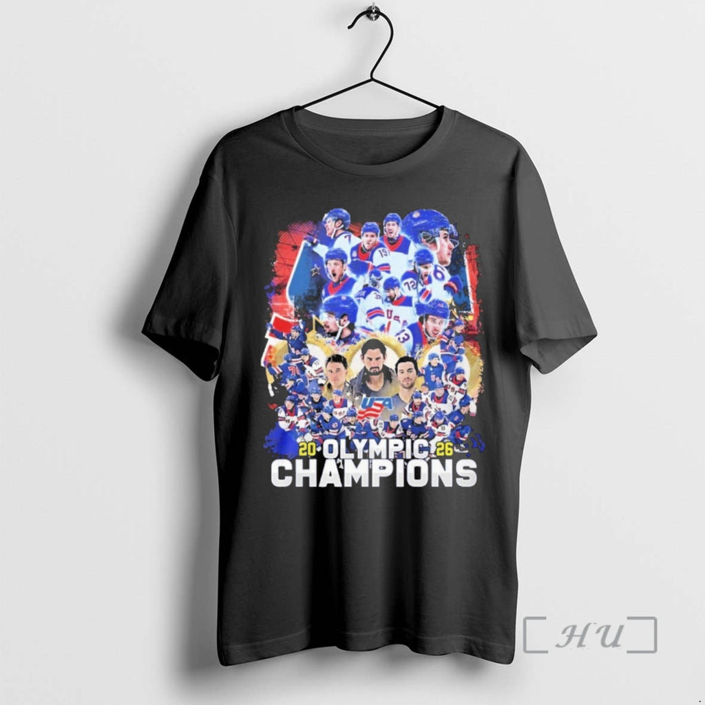 Officials Team Usa Men Ice Hockey 2026 Olympic Champions 1