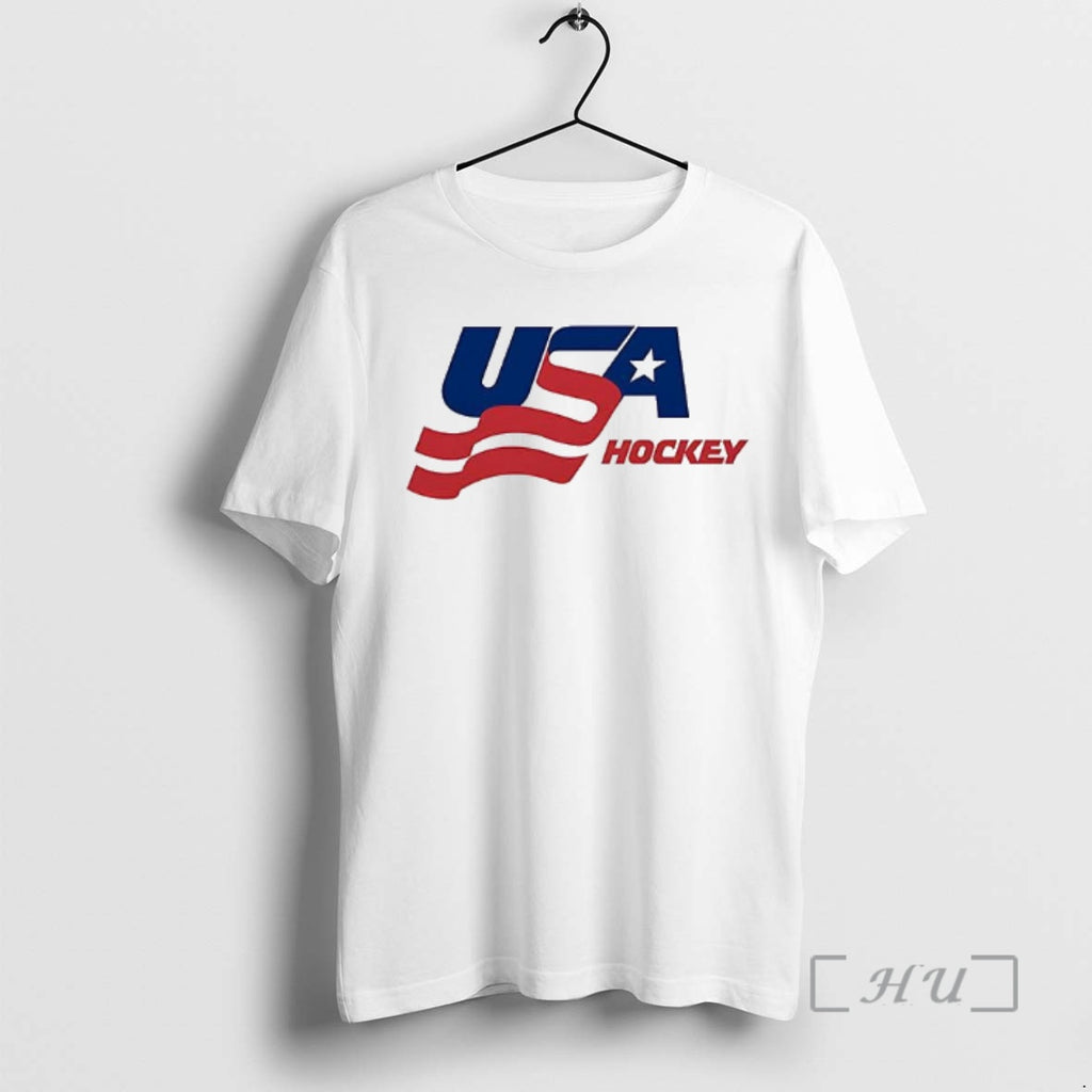 Officials Team Usa Ice Hockey Flag Logo