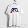 Officials Team Usa Ice Hockey Flag Logo
