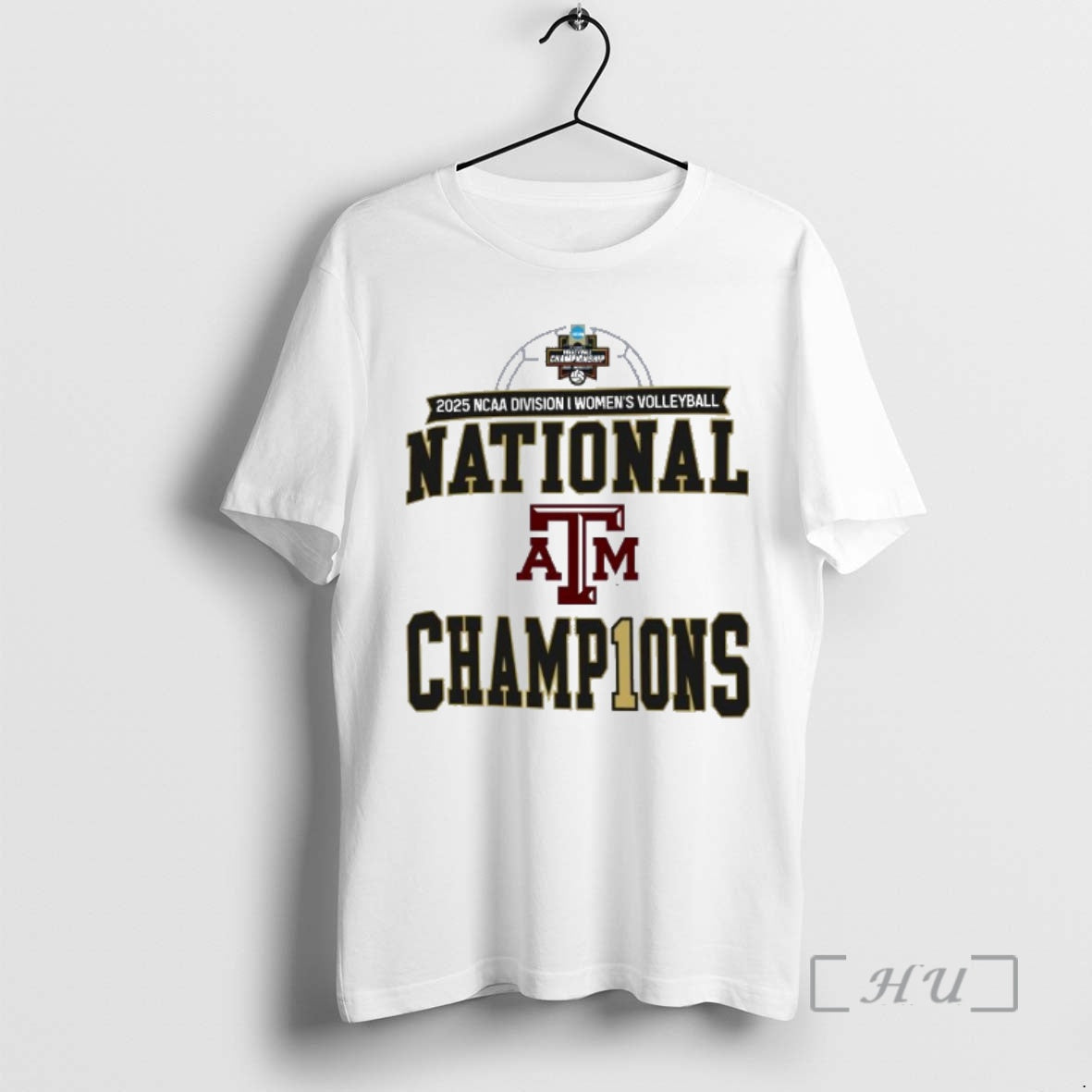 Officials Texas Am Aggies 2025 Ncaa Division I Volleyball National Champions T-Shirts