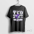 Officials Texas Christian University Horned Frogs Football 2025 Alamo Bowl Bound T-Shirts