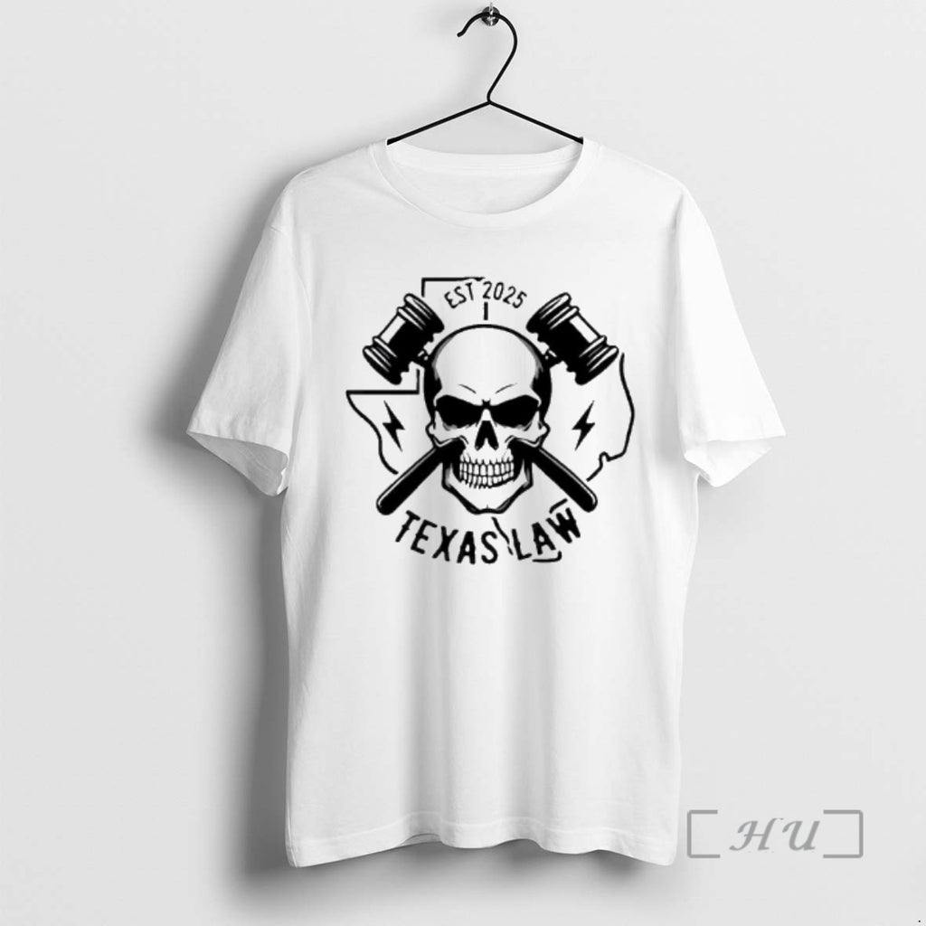 Officials Texas Law Est 2025 Skull