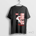 Officials Texas Tech Red Raiders 2025 Big 12 Championship Vertical Helmet Ornaments T-Shirts