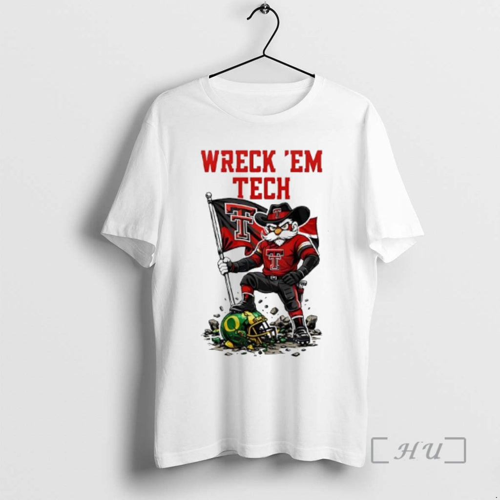 Officials Texas Tech Red Raiders Wreck Em Tech Mascot
