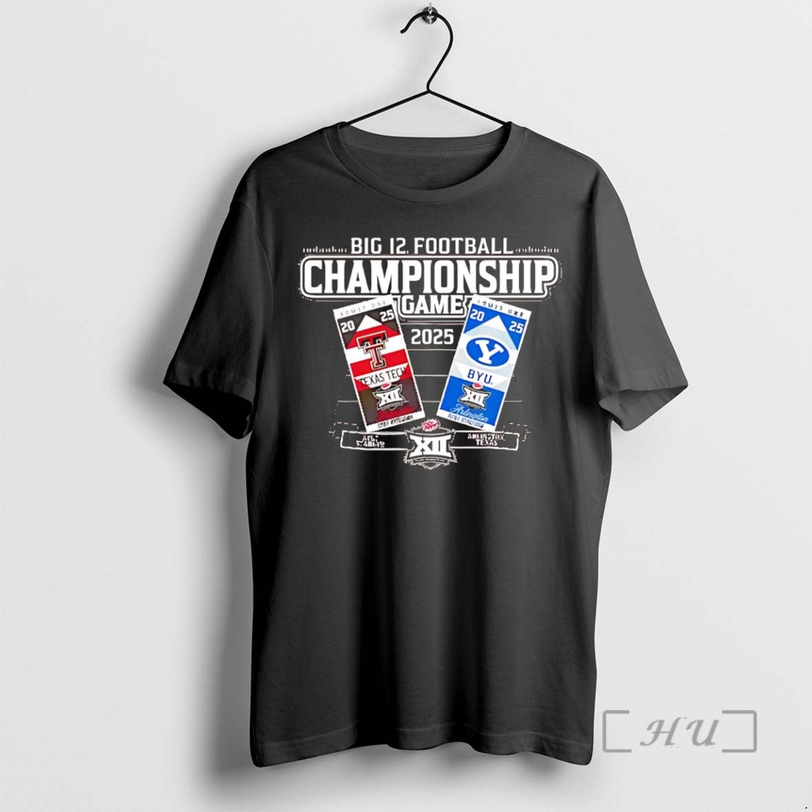 Officials Texas Tech Vs Byu Big 12 Football Championship Game 2025 T-Shirts