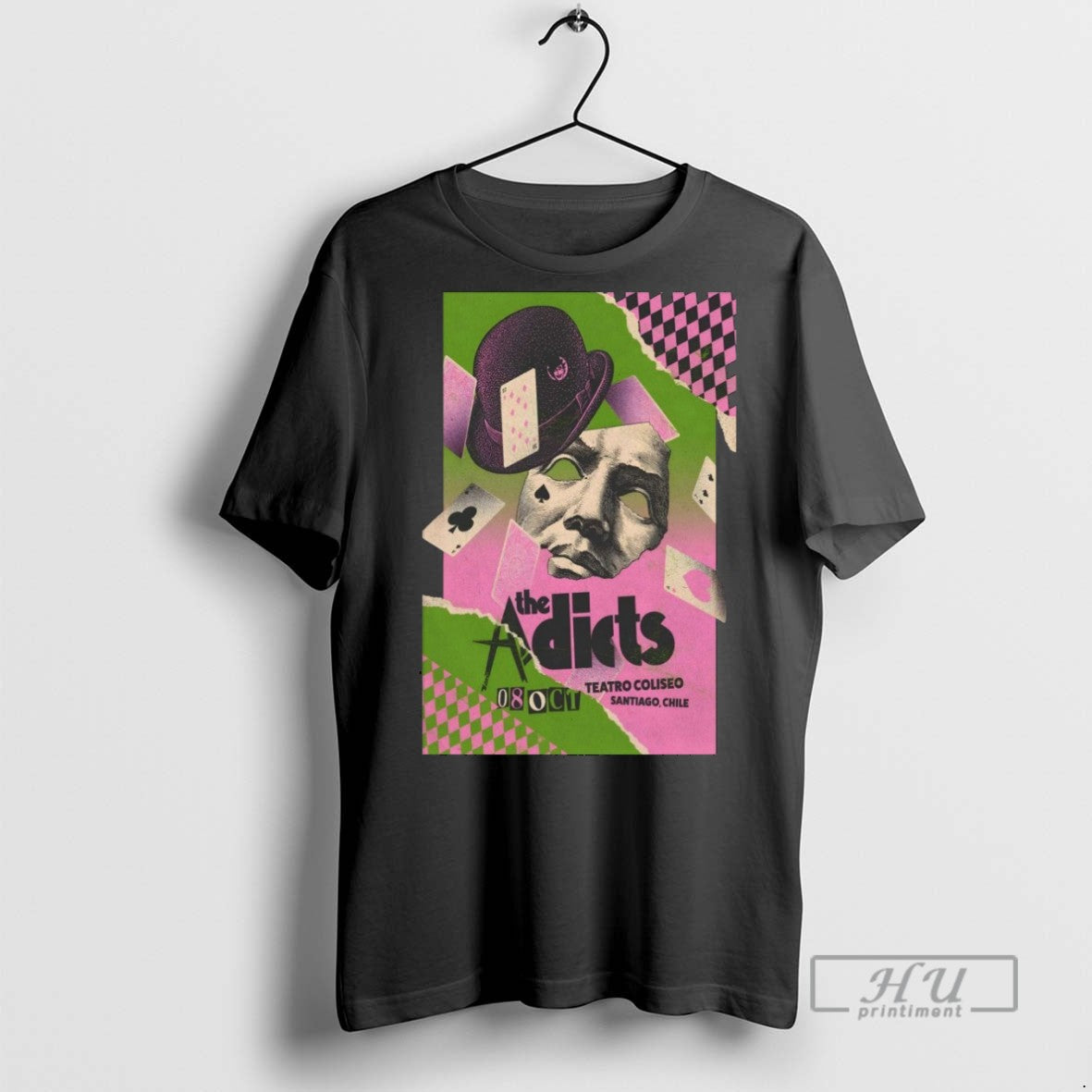 Officials The Adicts Teatro Coliseo In Santiago Chile October 8 2025 T Shirts s