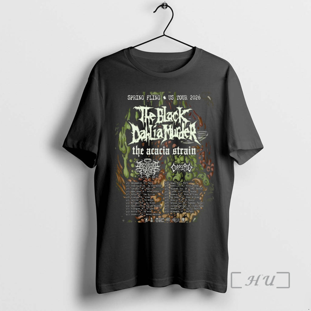 Officials The Black Dahlia Murder Spring Fling Us Tour 2026