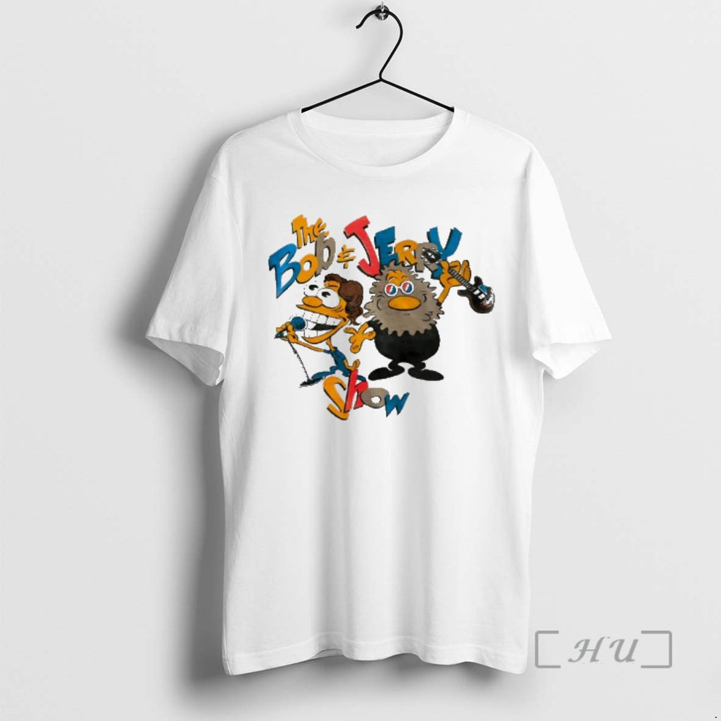 Officials The Bob And Jerry Show Grateful Dead Cartoon Characters Music Premium T Shirts Sweater