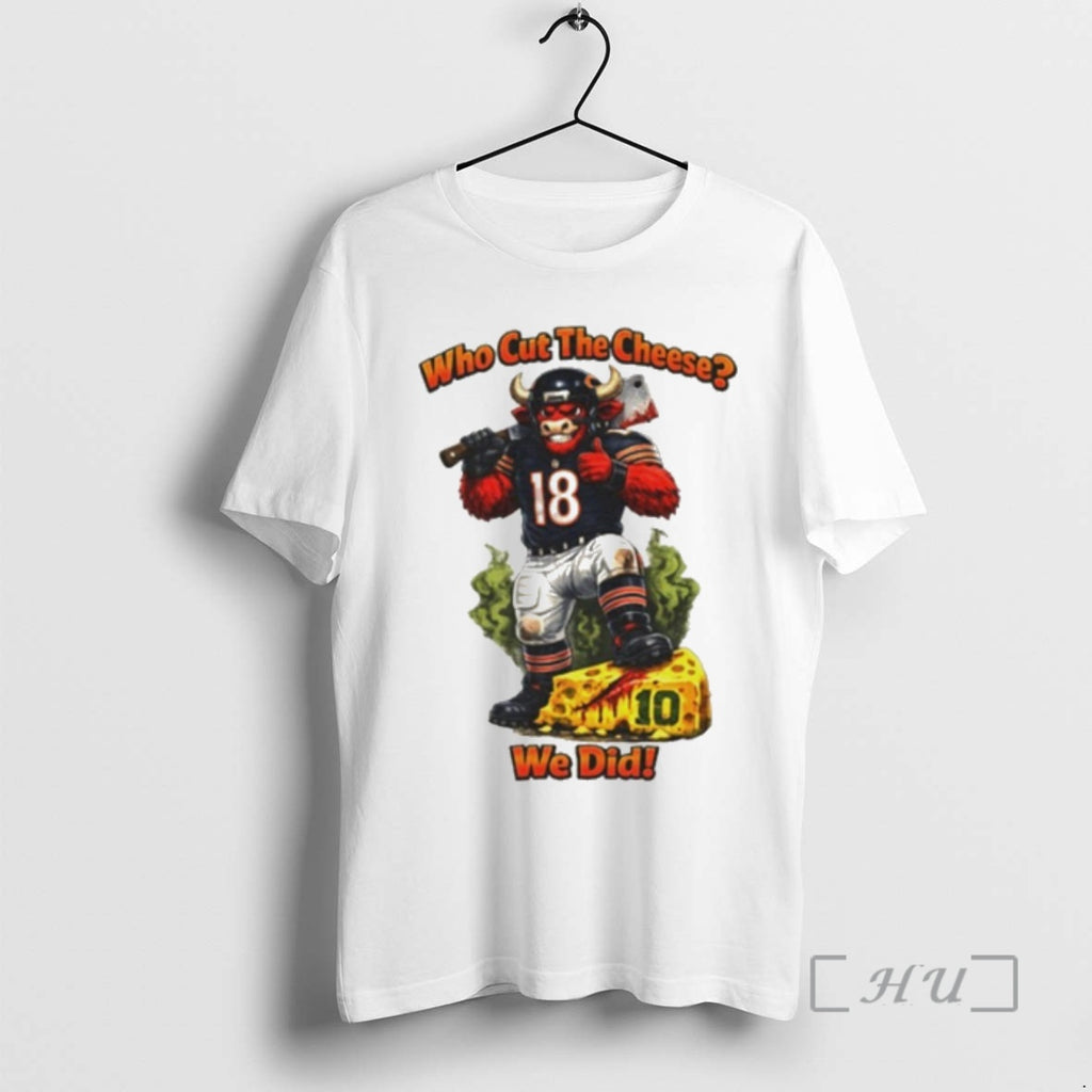 Officials The Chicago Comeback Who Cut The Cheese Bears Vs Packers Premium T Shirts Sweater
