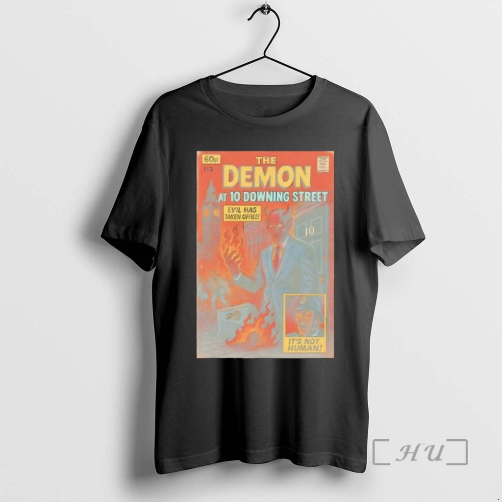 Officials The Demon At 10 Downing Street Retro Comic