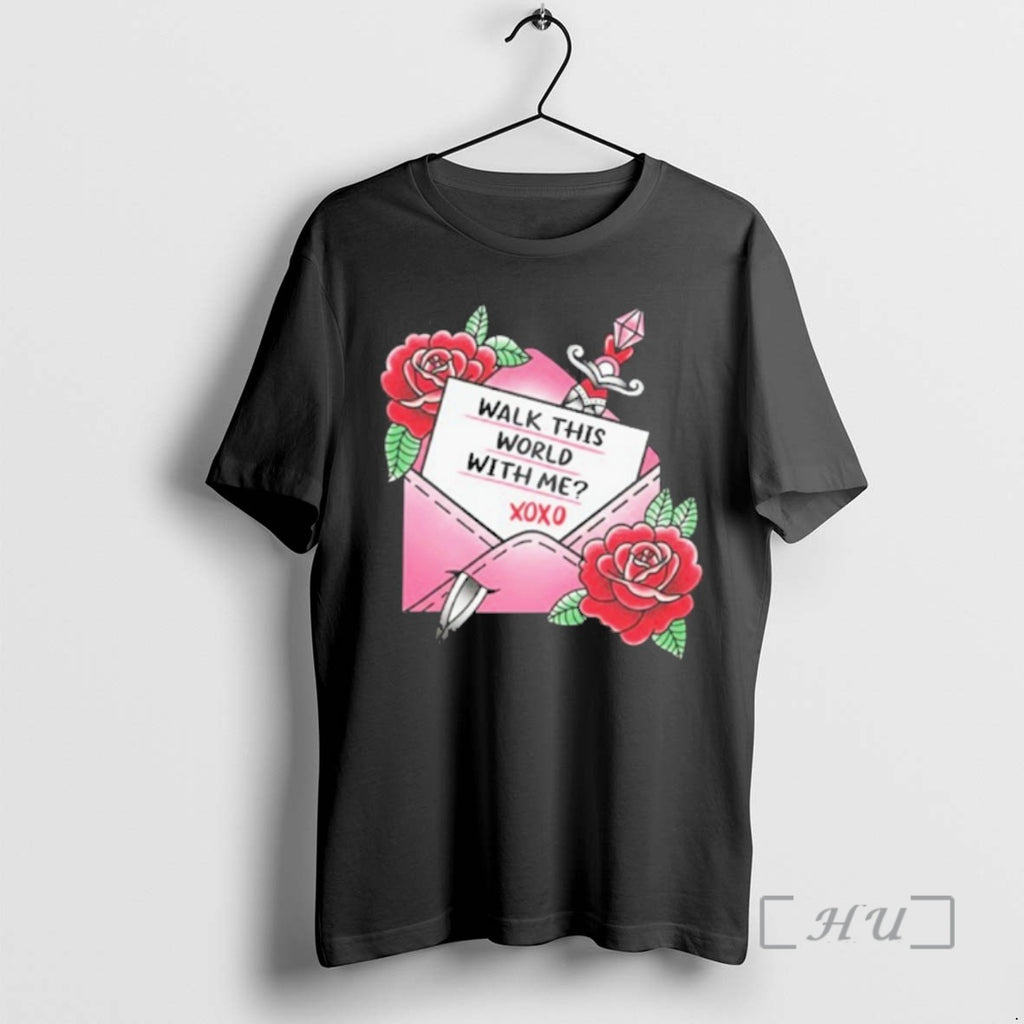 Officials The Home Team Love Letter Walk The World Wite Me Premium T Shirts Sweater