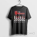 Officials Hoosiers Player Abbey Road Signature T-Shirts