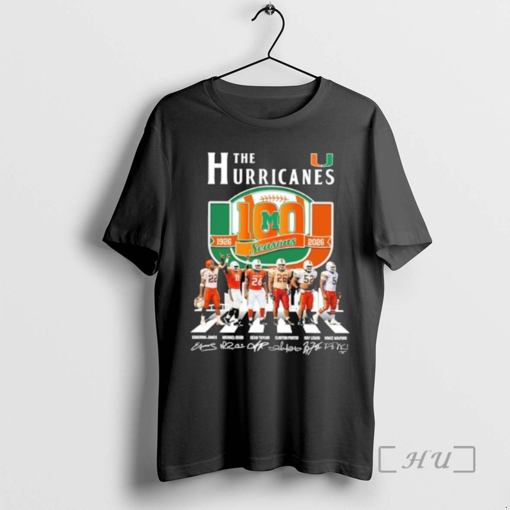 Officials The Hurricanes 100 Seasons Player Signature