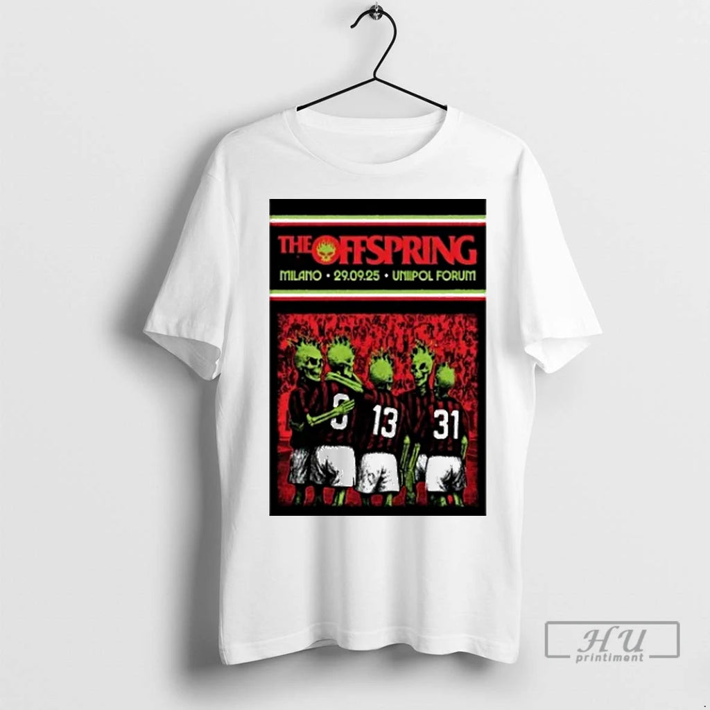 Officials The Offspring Milano Event On Sep 29 2025 T Shirts