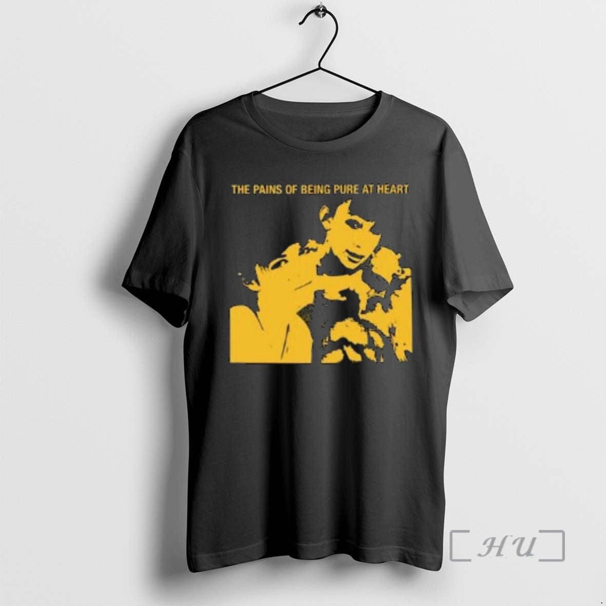 Officials Pains Being Pure Heart Perfect Right Now Circle Black T-Shirts