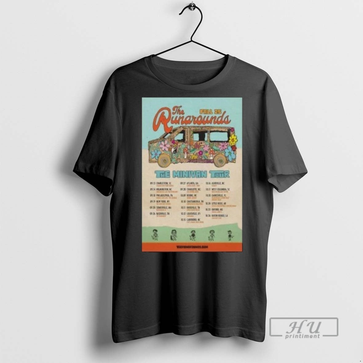 Officials The Runarounds 2025 Fall Tour T Shirts s Unisex , , , Long Sleeve Tee