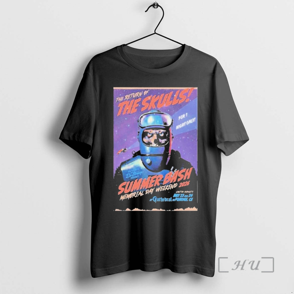 Officials The Skulls May 23 24 2026 At The Cathedral Pomona Premium T Shirts Sweater