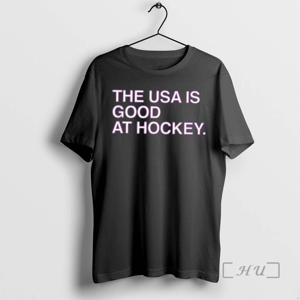 Officials The Usa Is Good At Hockey Usa Hockey 2026 Champions 1 Premium T Shirts