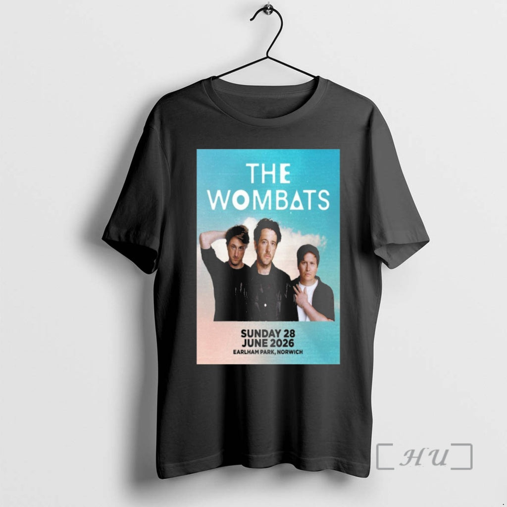 Officials The Wombats Earlham Park Norwich June 28 2026 Tour