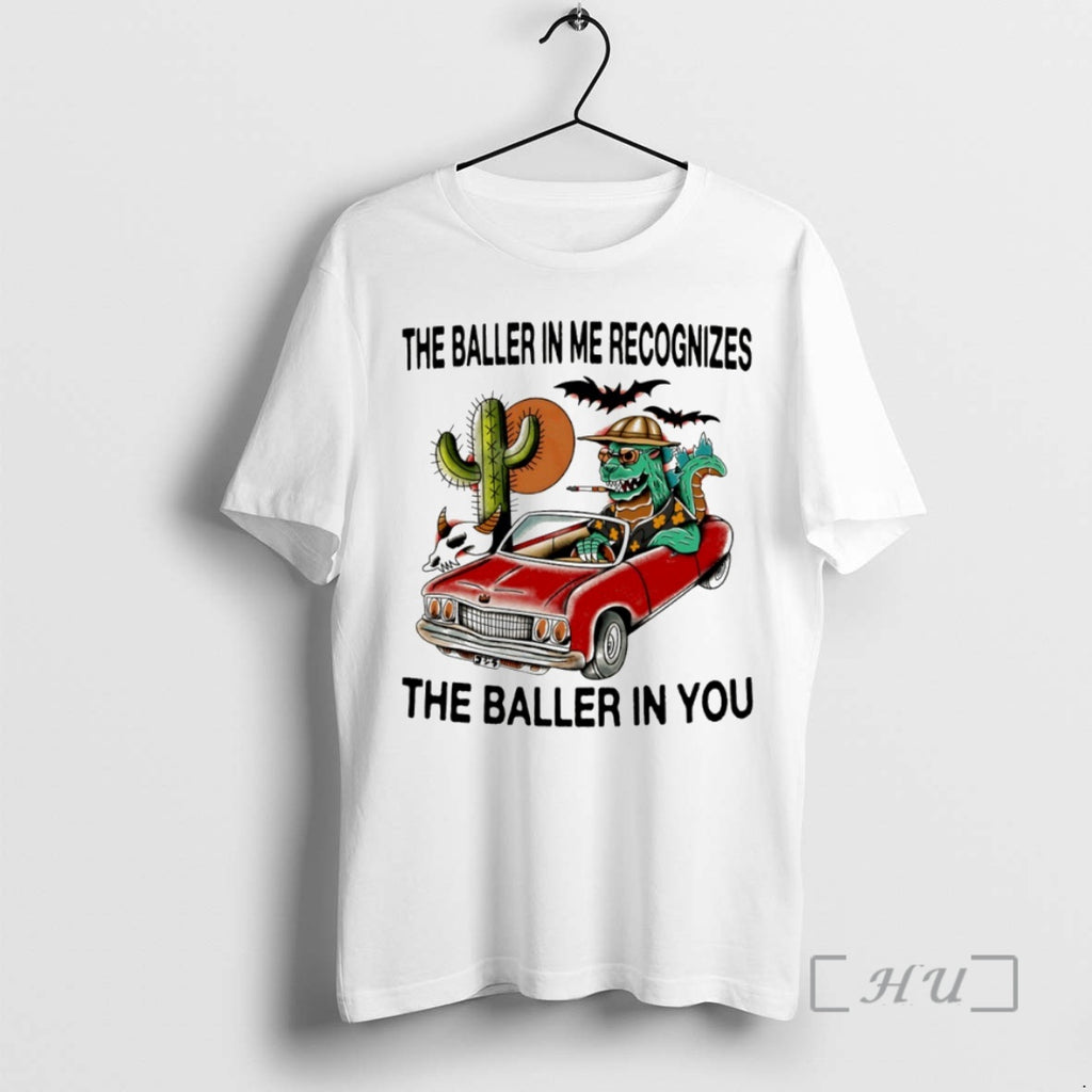 Officials The Baller In Me Recognizes The Baller In You Circle Premium T Shirts Sweater