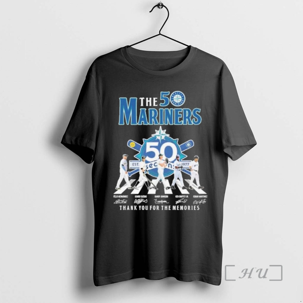 Officials The Seattle Mariners Abbey Road 50 Seasons 1977 2026