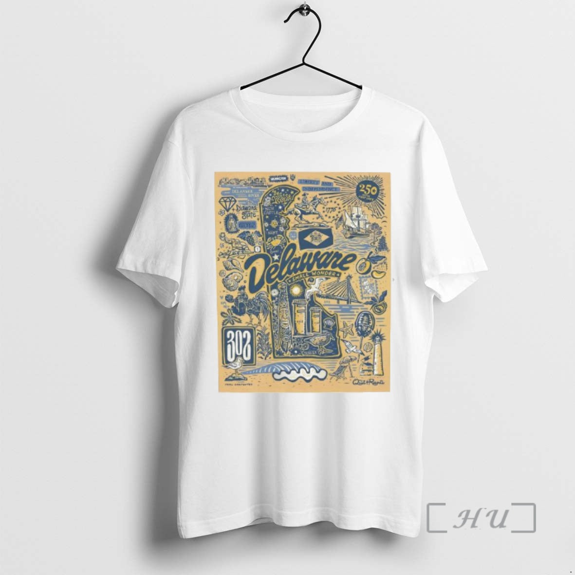 Officials State Delaware T-Shirts