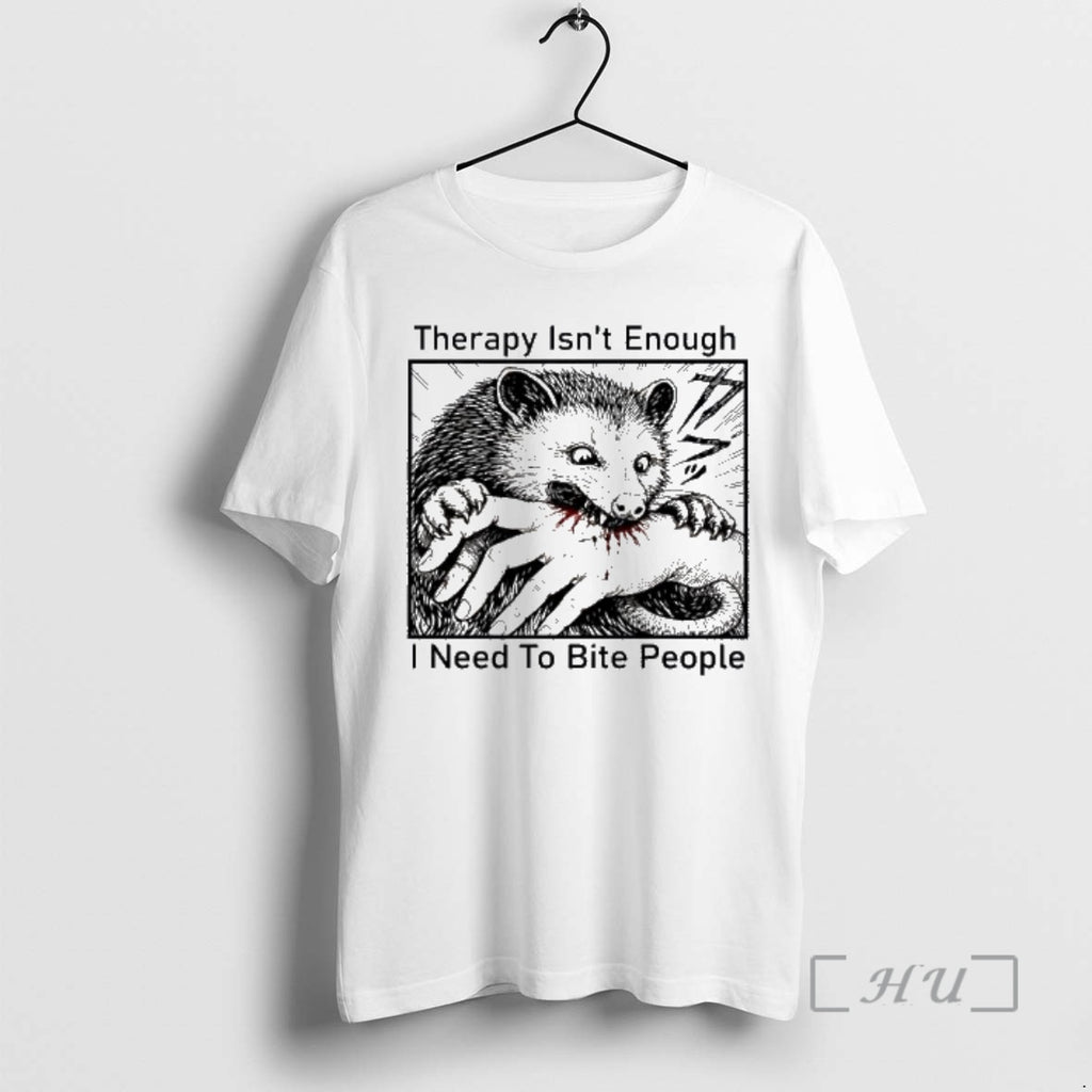 Officials Therapy Isnt Enough I Need To Bite People Opossum