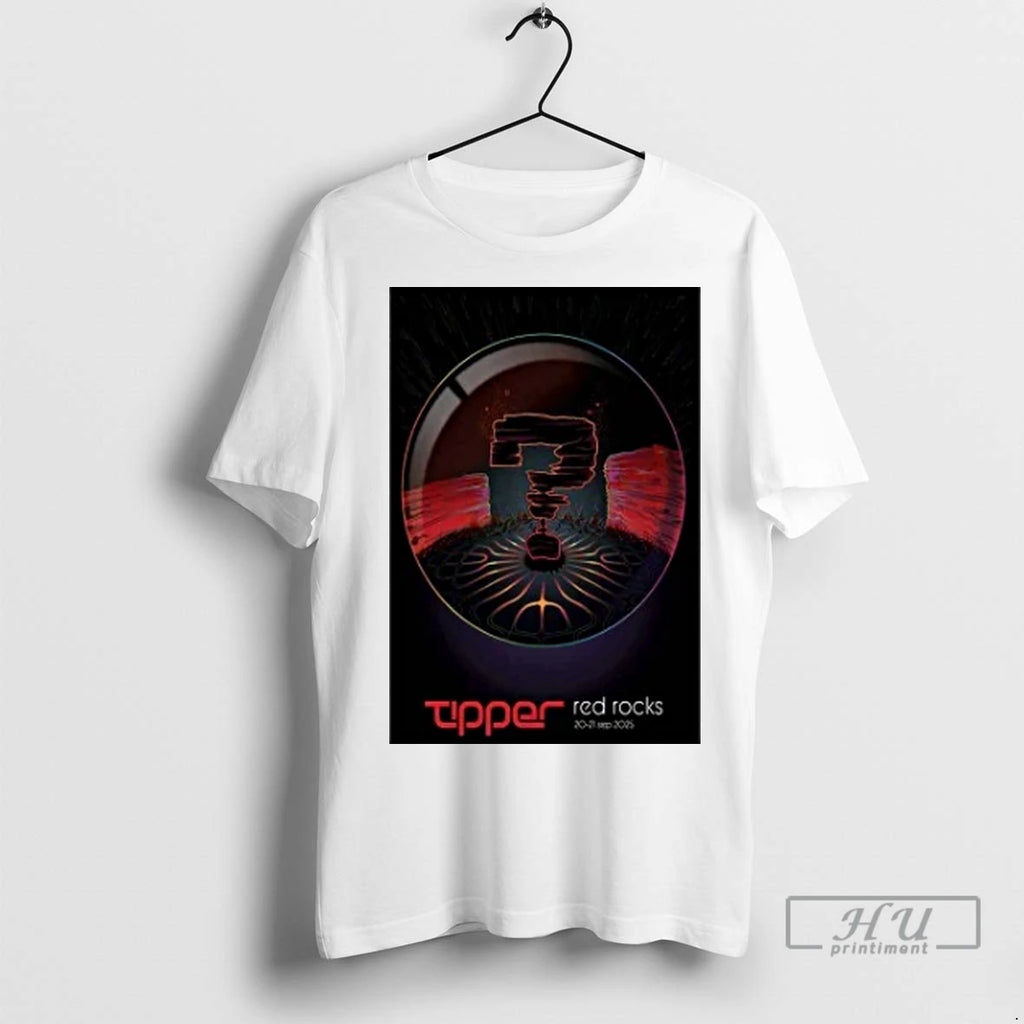 Officials Tipper Sep 20 21 2025 Red Rocks Shows T Shirts