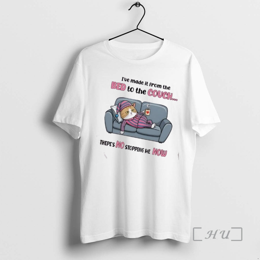 Officials Tired Cat Ive Made It From The Bed To The Couch Thepes No Stopping