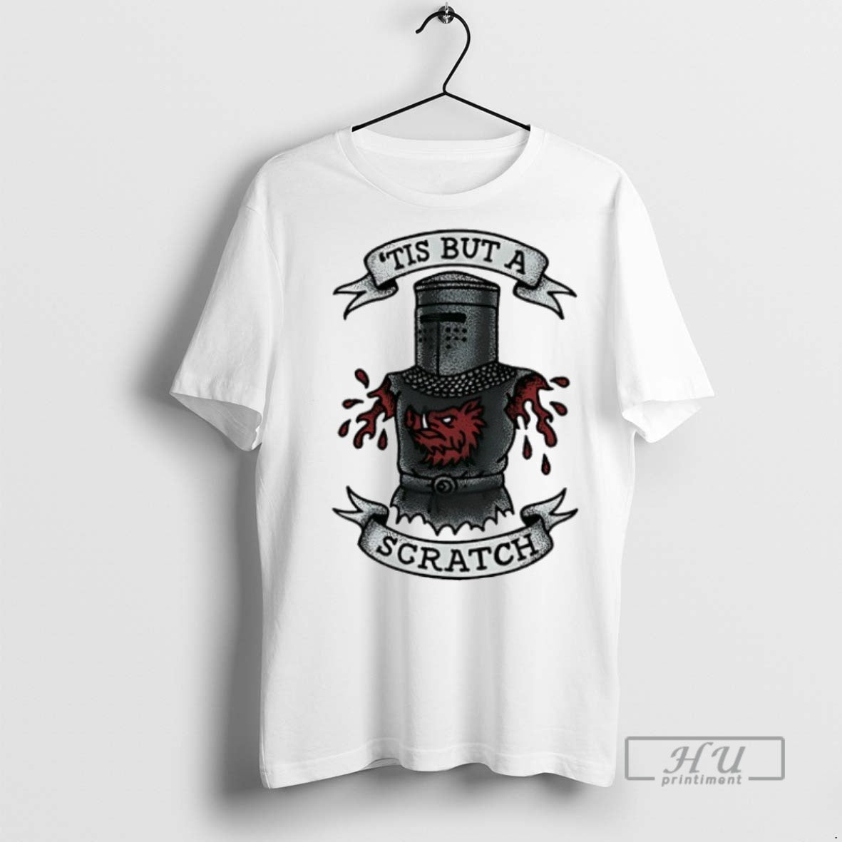 Officials Tis But A Scratch Monty Python And The Holy Grail T Shirt s Unisex , , , Long Sleeve Tee