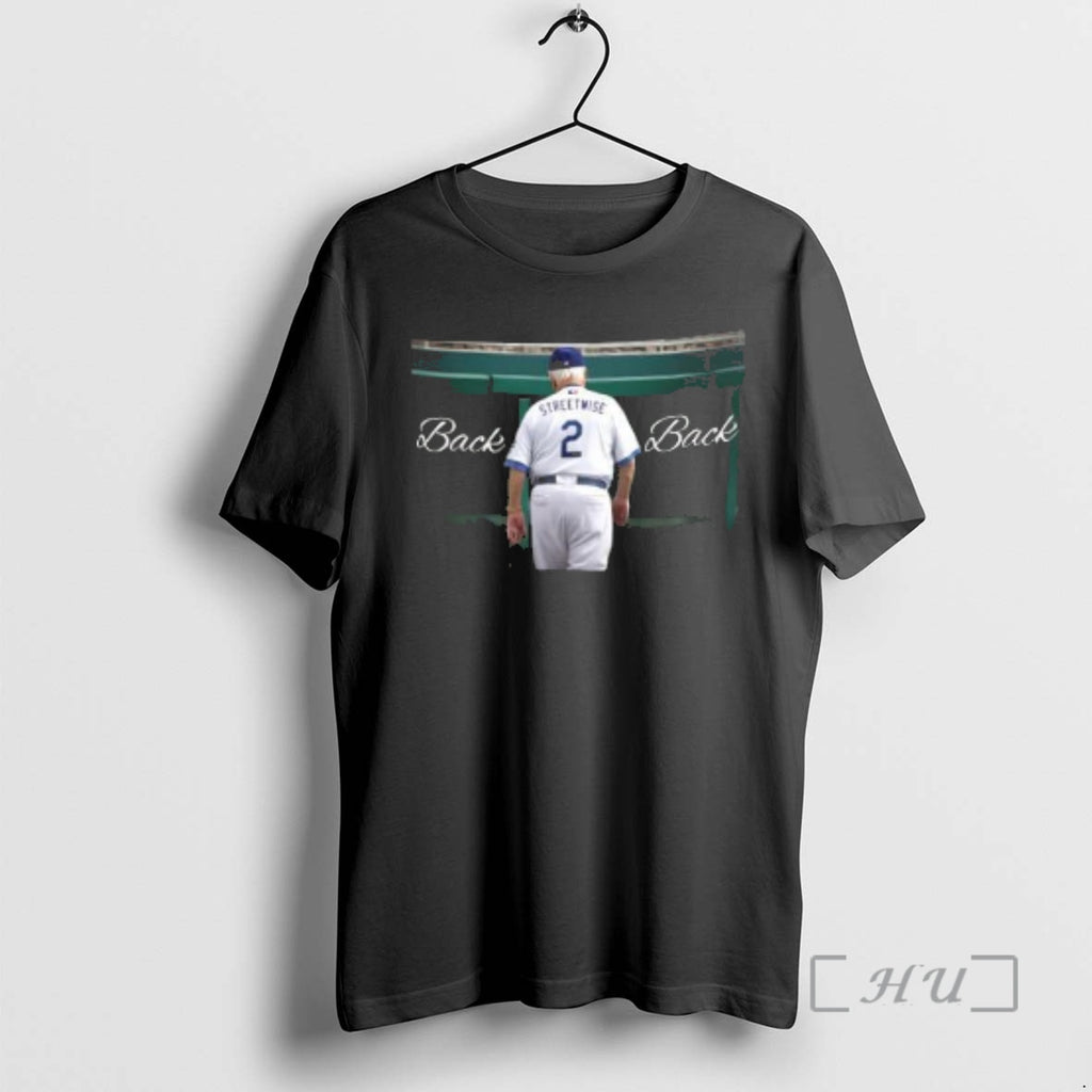Officials Tommy Lasorda Los Angeles Doddgers Mlb Back To Back Champions Premium T Shirts Sweater