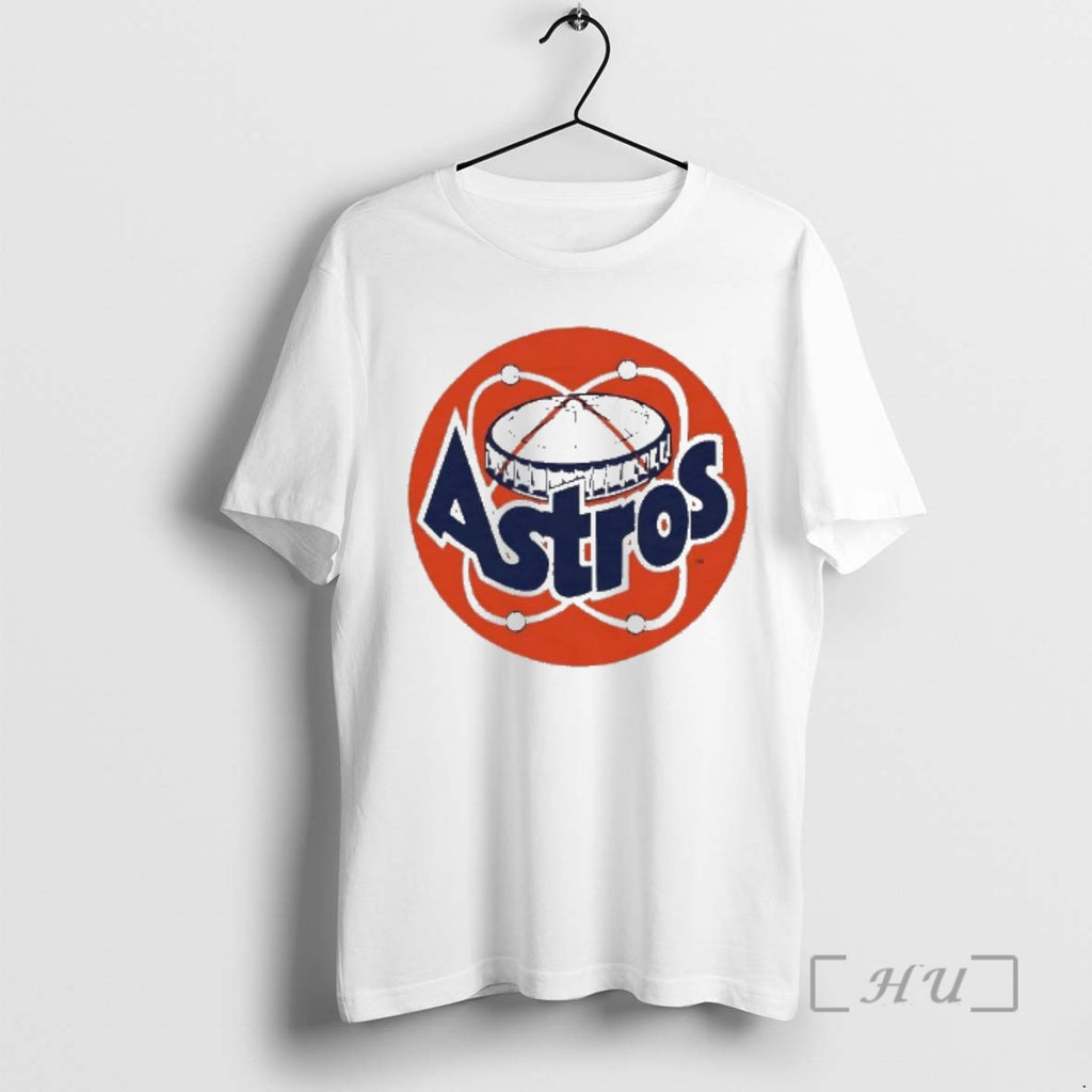 Officials Topps Houston Astros Dome And Orbit Graphic Cotton
