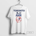 Officials Toronto Bjs Suck New York Yankees Mlb Baseball Logo 2025 T Shirt s