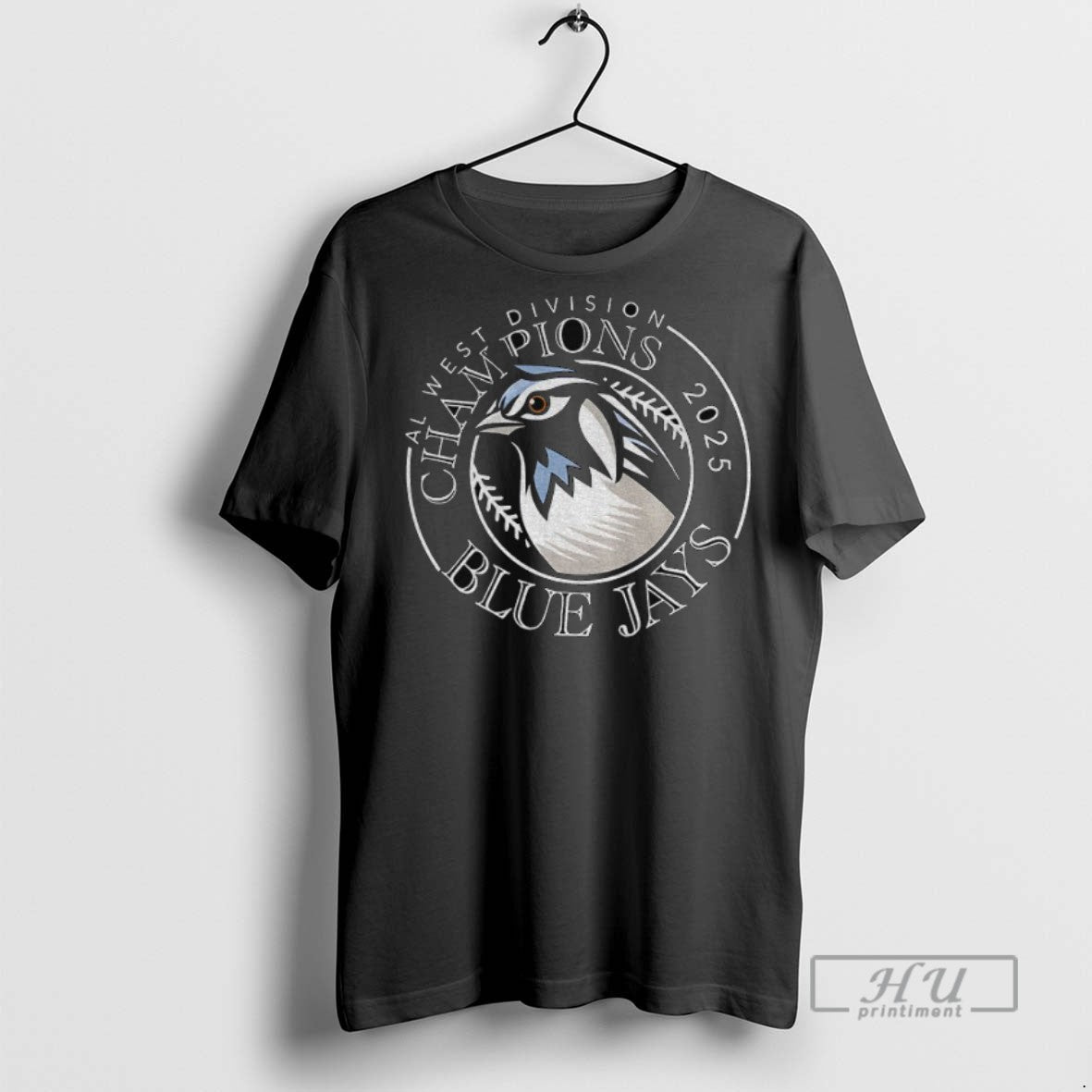Officials Toronto Blue Jays 2025 Al West Division Champions 2025 Logo T Shirt s