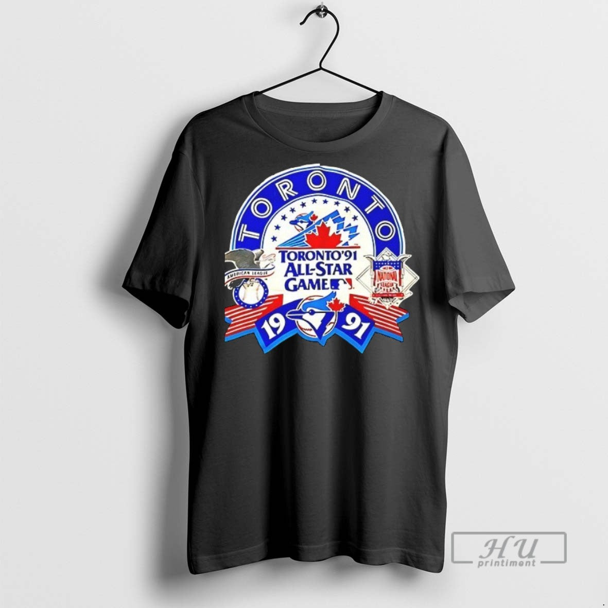 Officials Toronto Blue Jays All Star Gane 1991 Ceramic Ceramic And Classic Dad Cap Unisex , , , Long Sleeve Tee