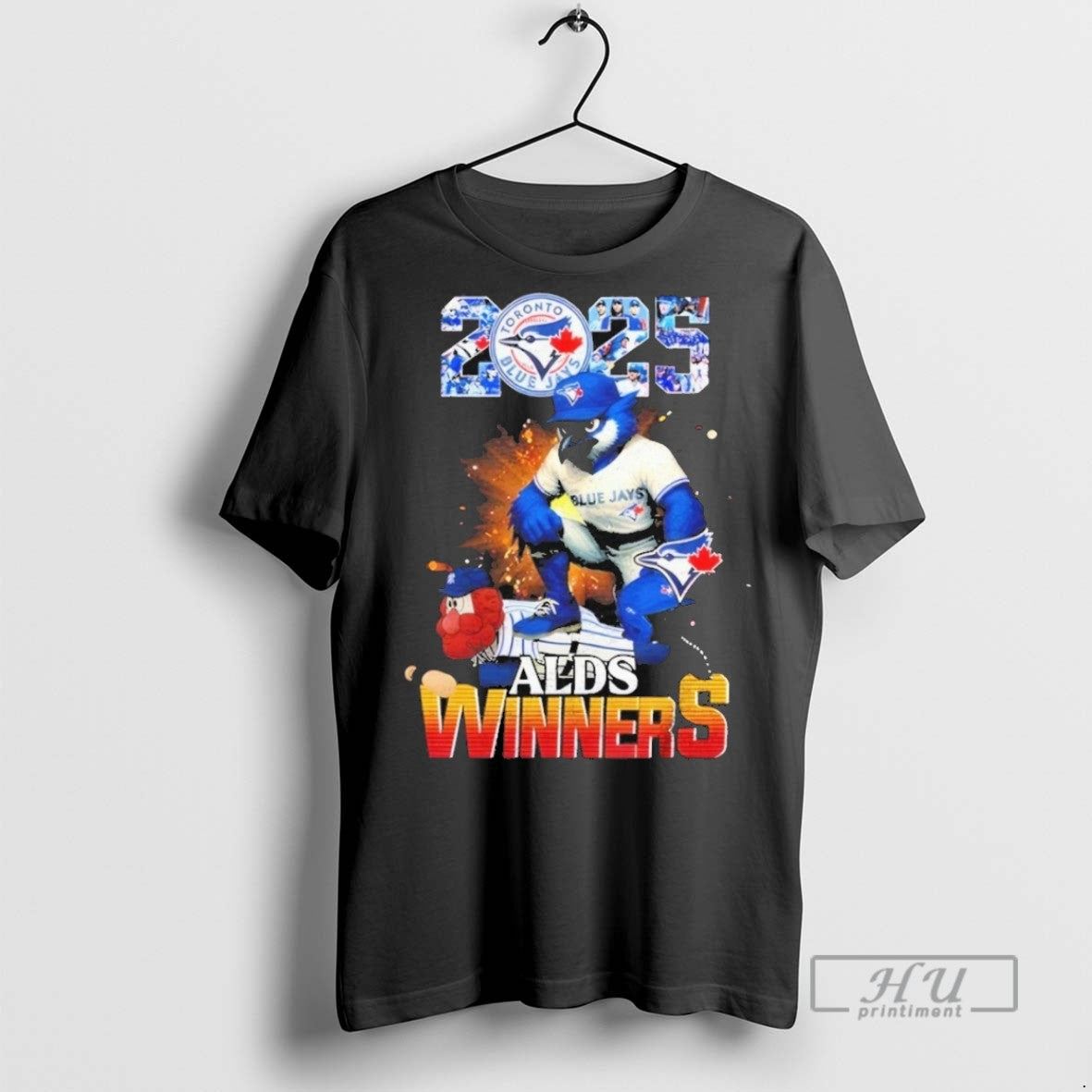 Officials Toronto Blue Jays Winners Alds 2025 Mascot T Shirts s Unisex , , , Long Sleeve Tee