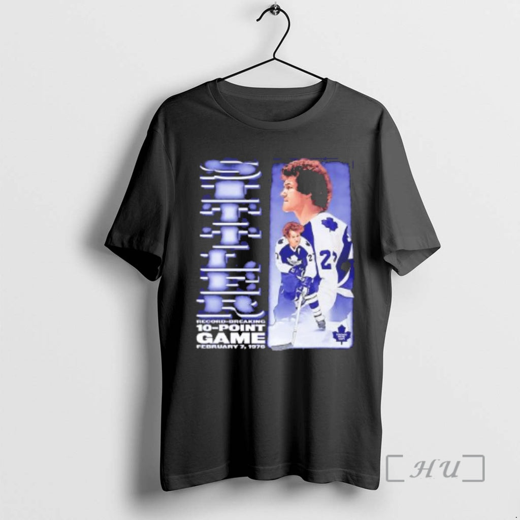 Officials Toronto Maple Leafs Darryl Sittler 10 Point Game Night Anniversary Premium T Shirts Sweater