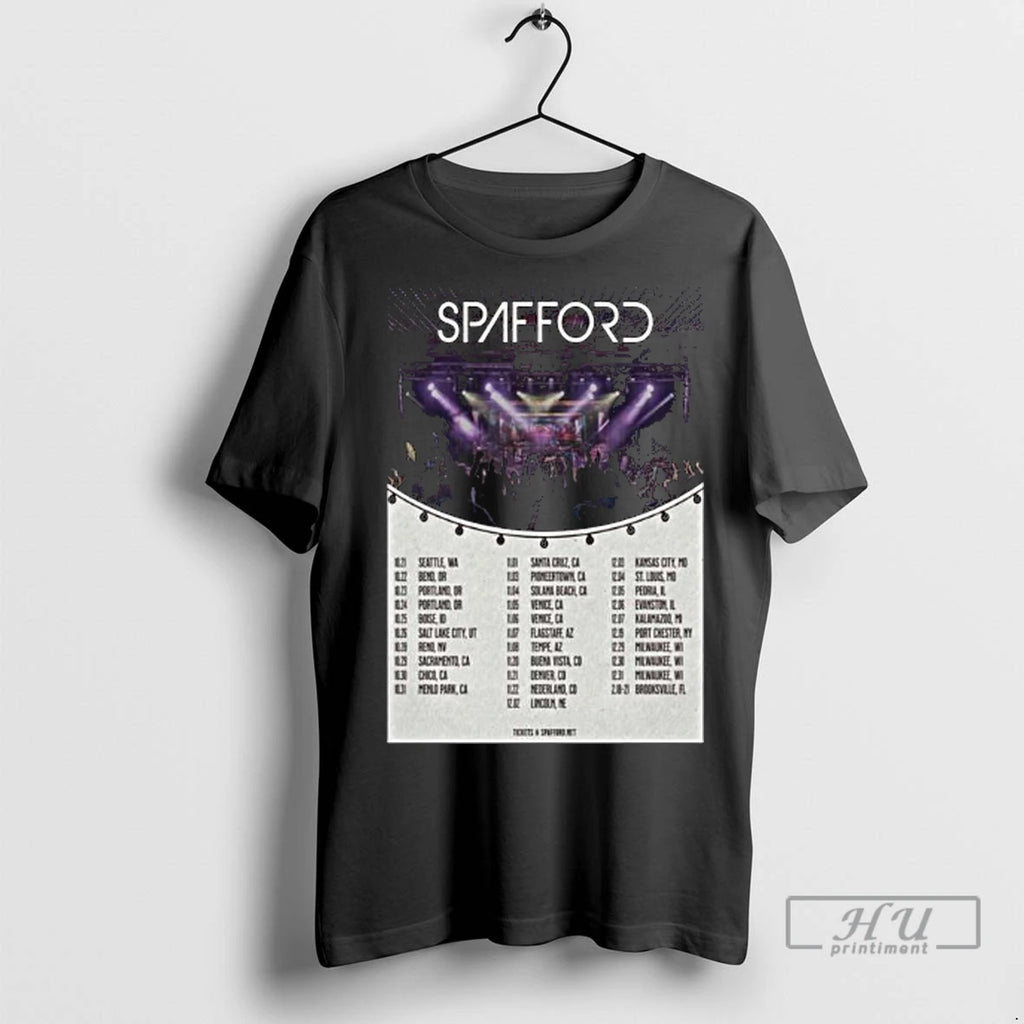 Officials Tour Spafford October November December 2025 Long Sleve T Shirt