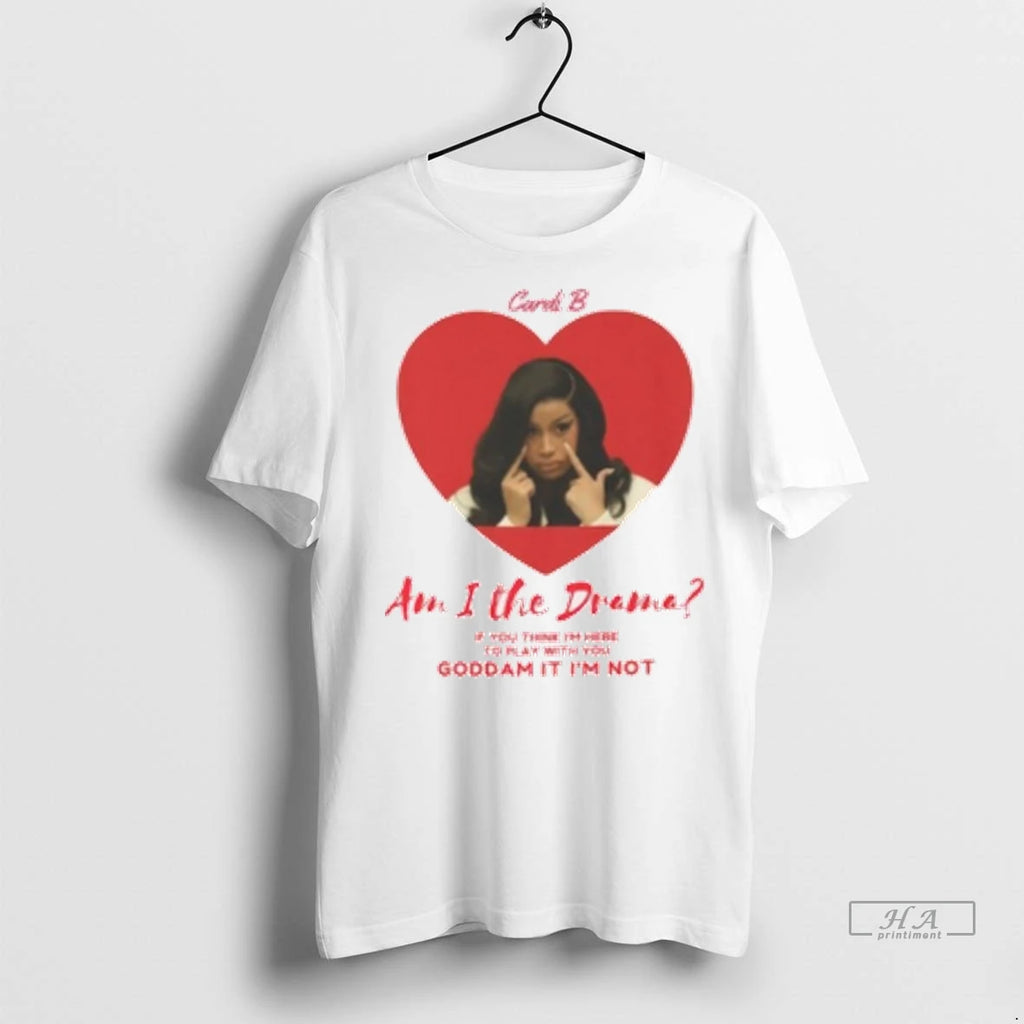 Officials Trendy Cardi B Meme Am I The Drama Quote Revetee 1 Shirt Sweater