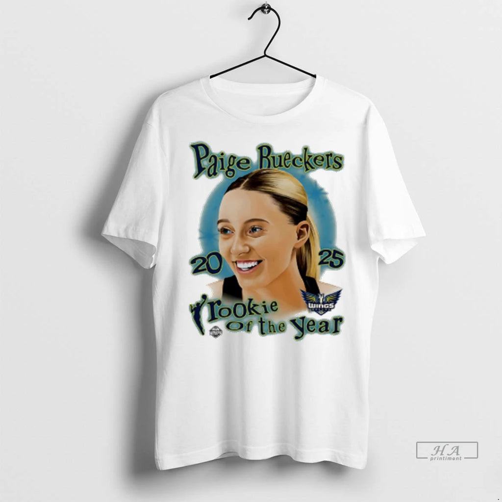 Officials Trendy Dallas Wings Paige Buekers 2025 Wnba Rookie Of The Year Shirt Sweater