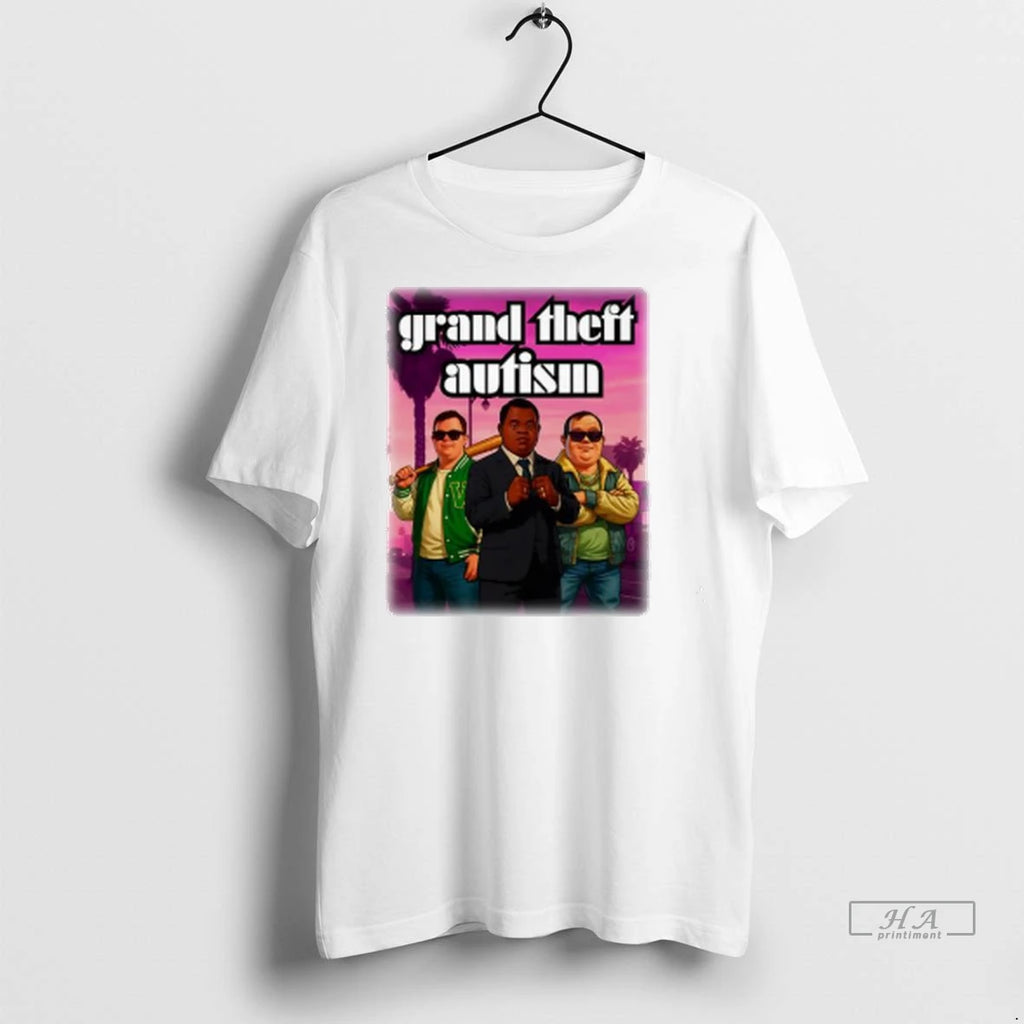 Officials Trendy Grand Theft Autism Graphic Ladies Shirt Sweater