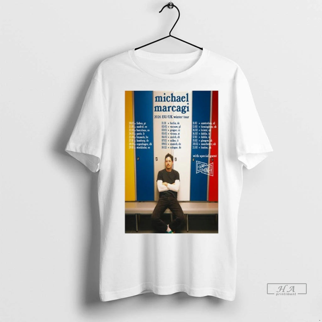 Officials Trendy Michael Marcagi 2026 Eu Uk Winter Tour Dates Shirt Sweater
