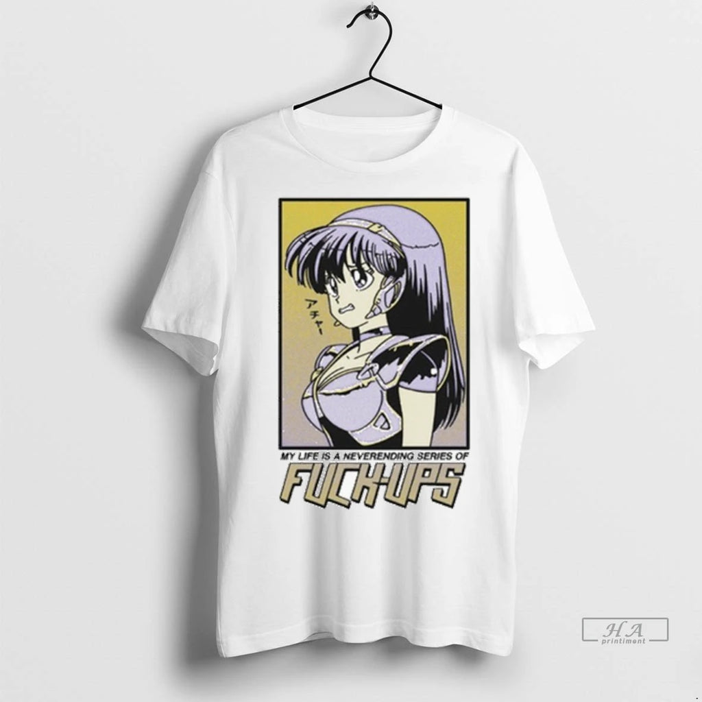 Officials Trendy My Life Is A Neverending Series Of Fook Ups Waifu Anime Shirt Sweater