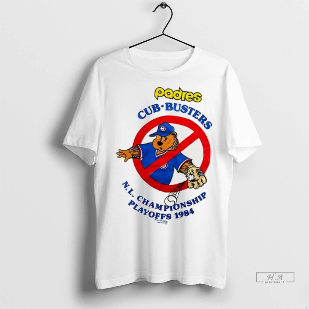 Officials Trendy Padres Cub Busters Nl Championship Playoffs 1984 Shirt Sweater